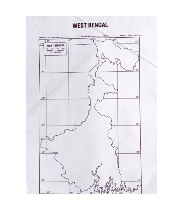 Outline Map - West Bengal