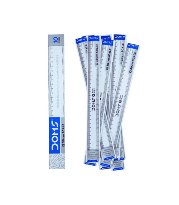 30 cm Plastic Scale | Doms