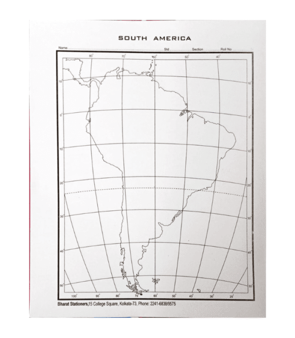 Outline Map - South America