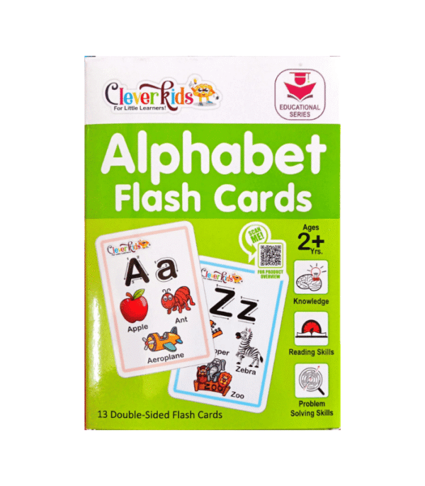 Double Sided Alphabet Flash Cards Set