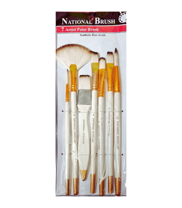 Multi Paint Brush Set of 7