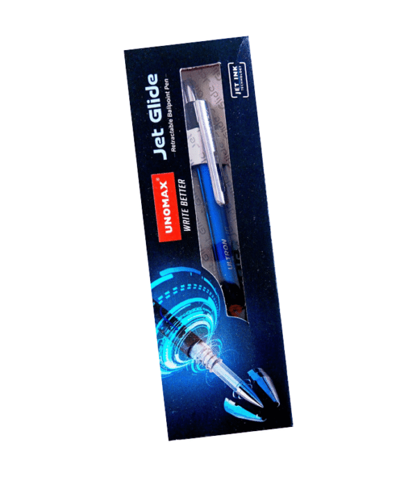 Unomax Jet Glide Ball Pen-Blue